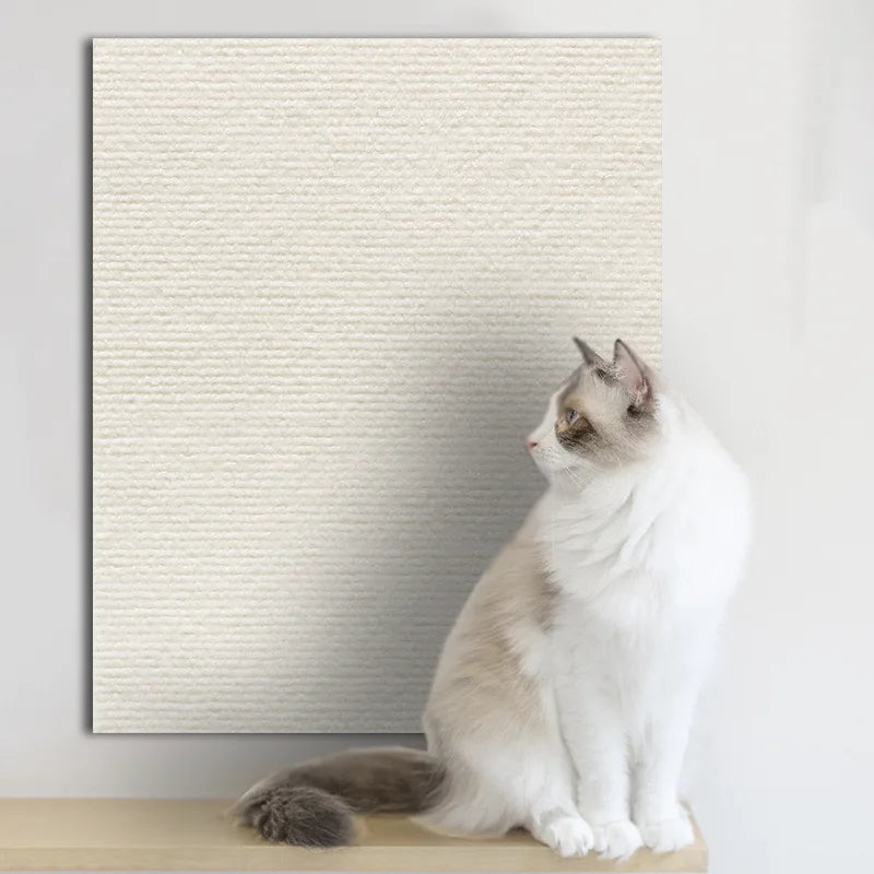Griffoir Autocollant pour Chat | Tapis Grattoir Antidérapant Multiformat