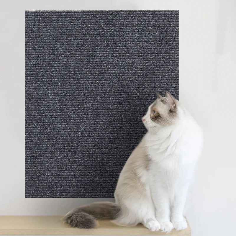 Griffoir Autocollant pour Chat | Tapis Grattoir Antidérapant Multiformat