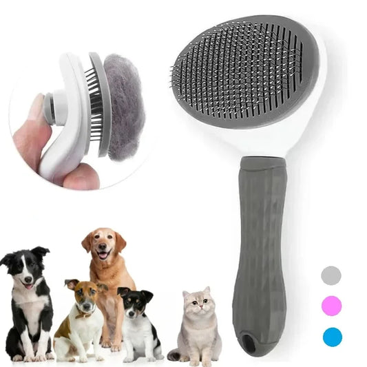 Brosse Auto-Nettoyante pour Chien et Chat | Picots Doux, Un Geste