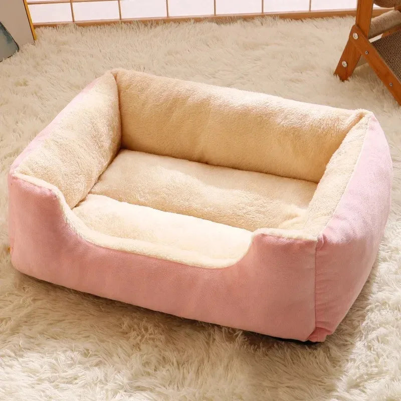 Coussin Lit Douillet pour Chat et Chien | Confort Hivernal Ultra-Doux