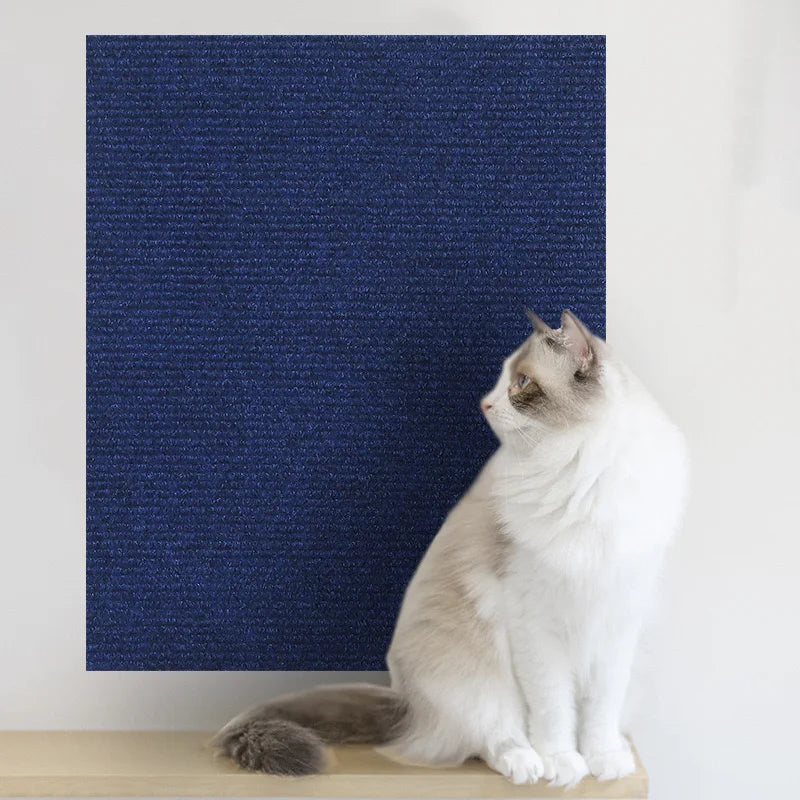 Griffoir Autocollant pour Chat | Tapis Grattoir Antidérapant Multiformat