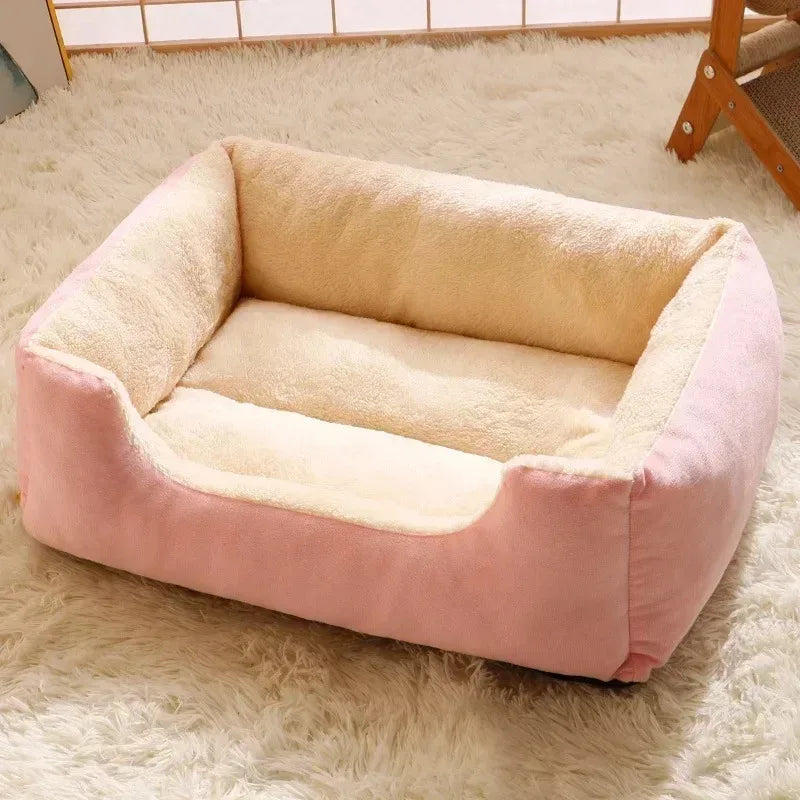 Coussin Lit Douillet pour Chat et Chien | Confort Hivernal Ultra-Doux