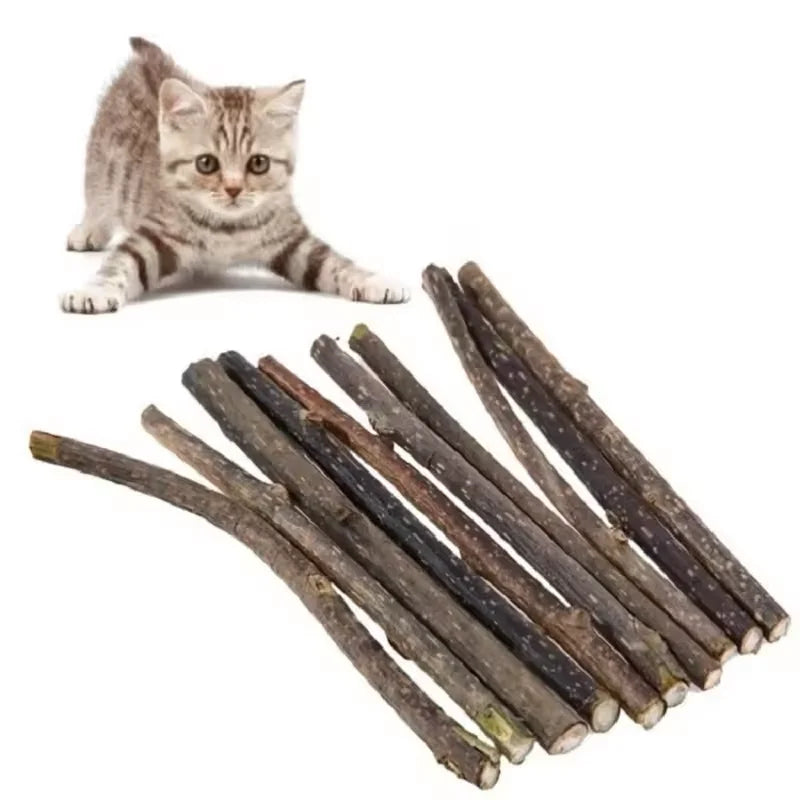 Friandises Bâtonnets pour Chats | Lot de 10, 15 ou 20 Bâtonnets Naturels