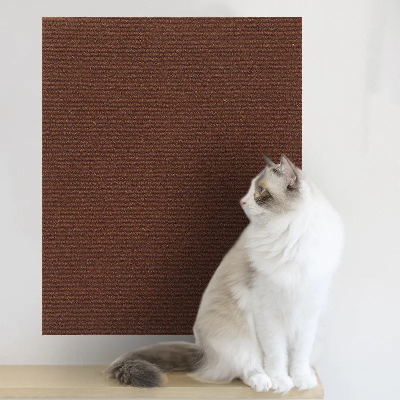 Griffoir Autocollant pour Chat | Tapis Grattoir Antidérapant Multiformat