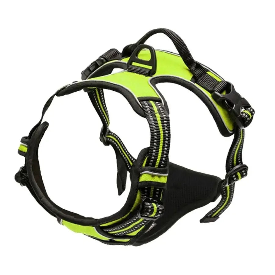 Harnais + Laisse + Collier Set pour Chien | Cuir PU Premium