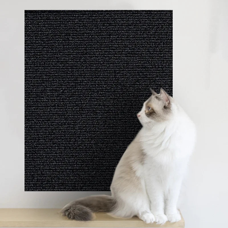 Griffoir Autocollant pour Chat | Tapis Grattoir Antidérapant Multiformat