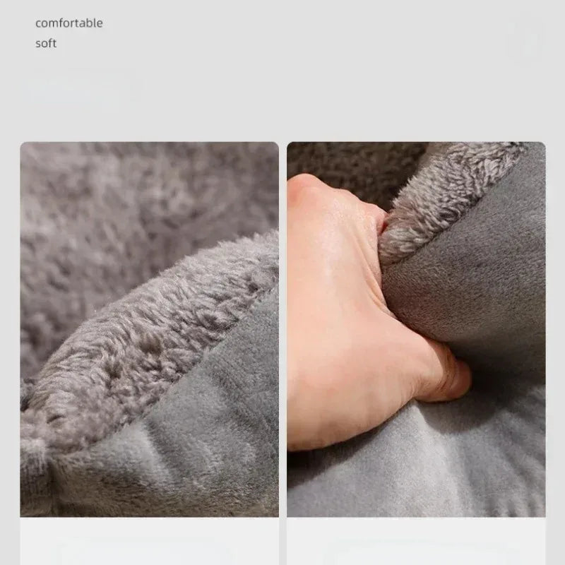 Coussin Lit Douillet pour Chat et Chien | Confort Hivernal Ultra-Doux