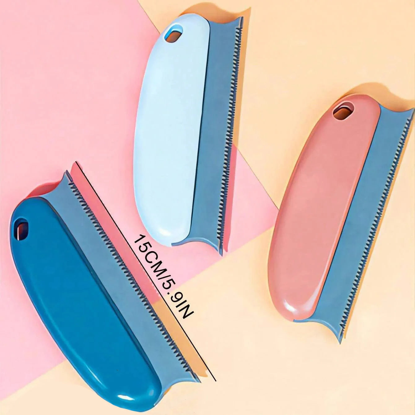 Brosse Anti-Poils pour Chiens et Chats | Enlèvement Doux et Efficace