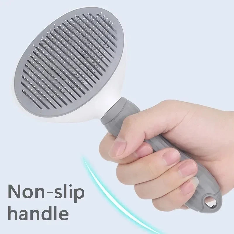 Brosse Auto-Nettoyante pour Chien et Chat | Picots Doux, Un Geste